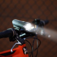 Zestaw lampek rowerowych 1+5 LED przednia i tylna